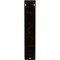 Ekena Millwork Tristan Wrought Iron Bracket, (Triple center brace), Antiqued Bronze 2"W x 7 1/2"D x 10"H BKTM02X07X10TTNABZ - alternate 2